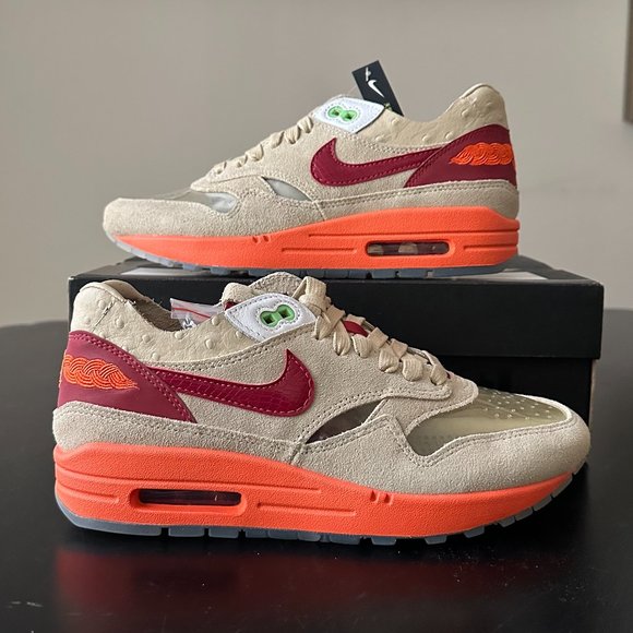 Nike CLOT x Air Max 1 'Kiss of Death' 2021 - Picture 9 of 16